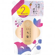 KRACIE ICHIKAMI 肌美精 髮絲順柔洗髮露 補充裝 白 640ml   163-1664